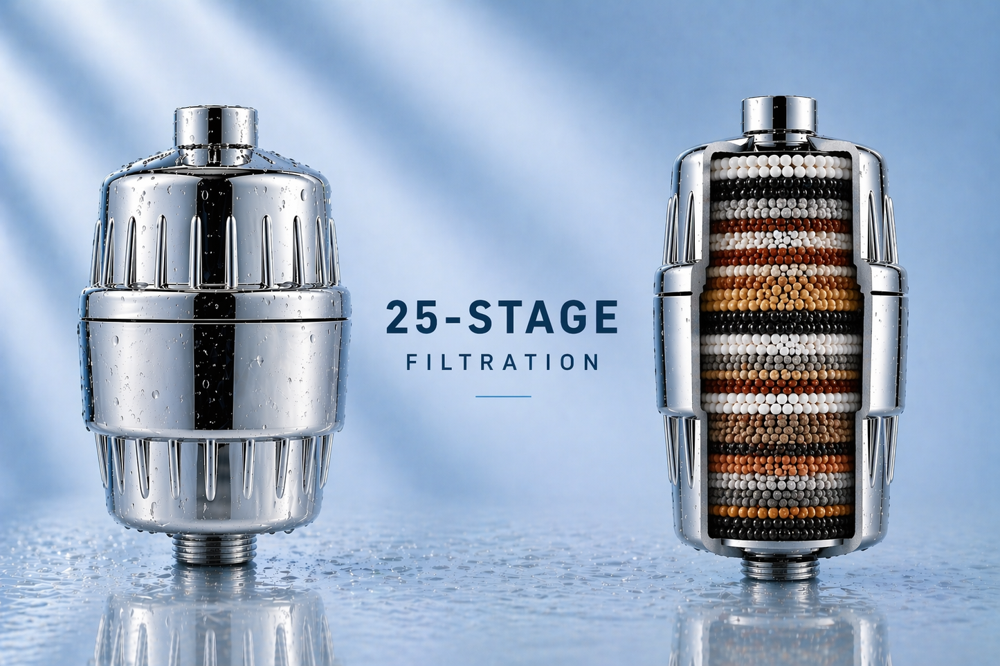 AquaVive PureFlow Shower Filter